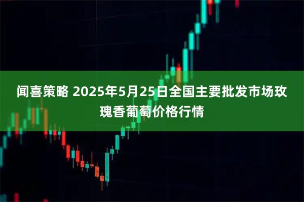 闻喜策略 2025年5月25日全国主要批发市场玫瑰香葡萄价格行情