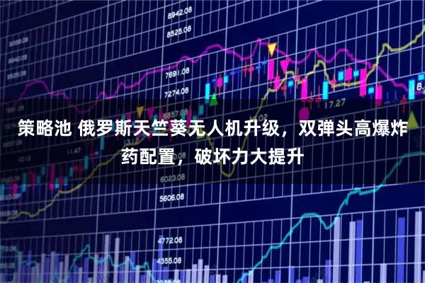 策略池 俄罗斯天竺葵无人机升级，双弹头高爆炸药配置，破坏力大提升