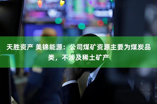 天胜资产 美锦能源：公司煤矿资源主要为煤炭品类，不涉及稀土矿产